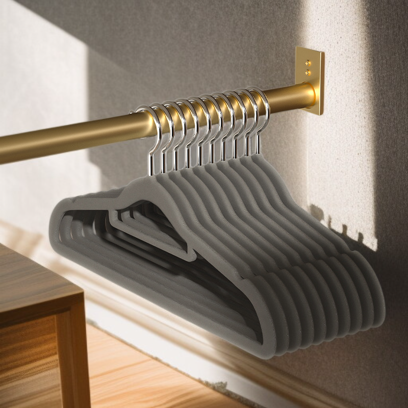 벨벳 자국 없는 정리 옷걸이