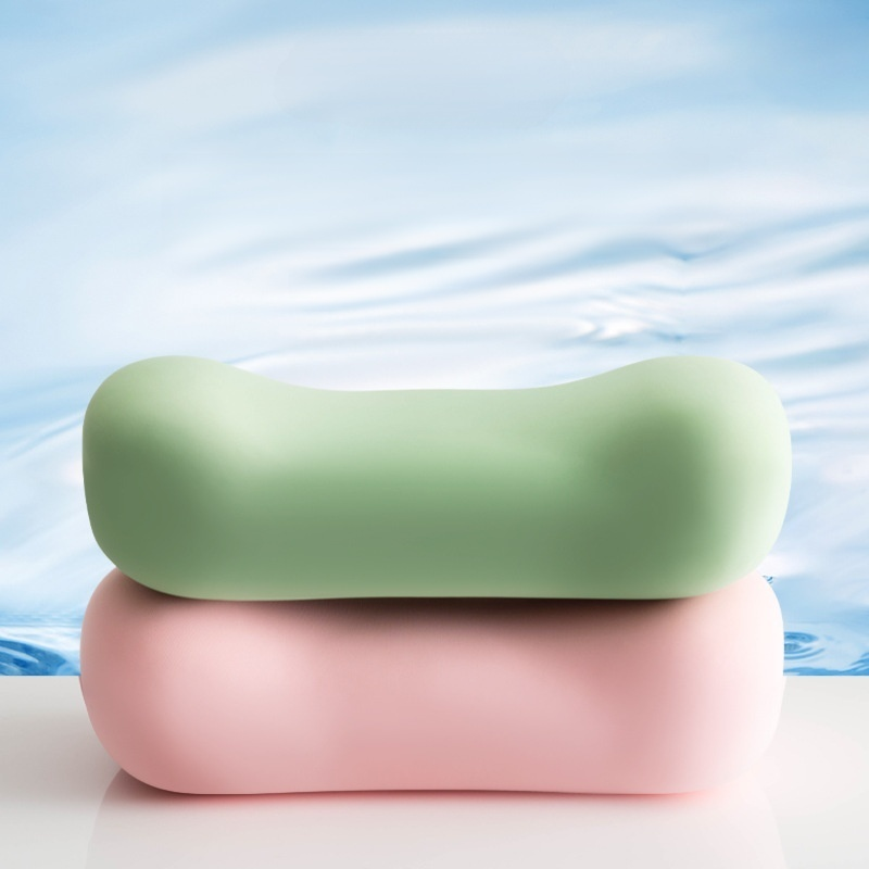 Ice Silk Breathable Memory Foam Nap Pillow