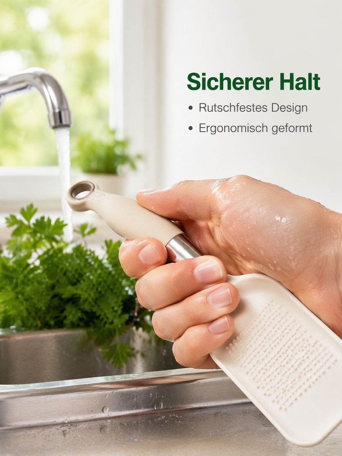 Kitchen Multi-Functional Garlic Press