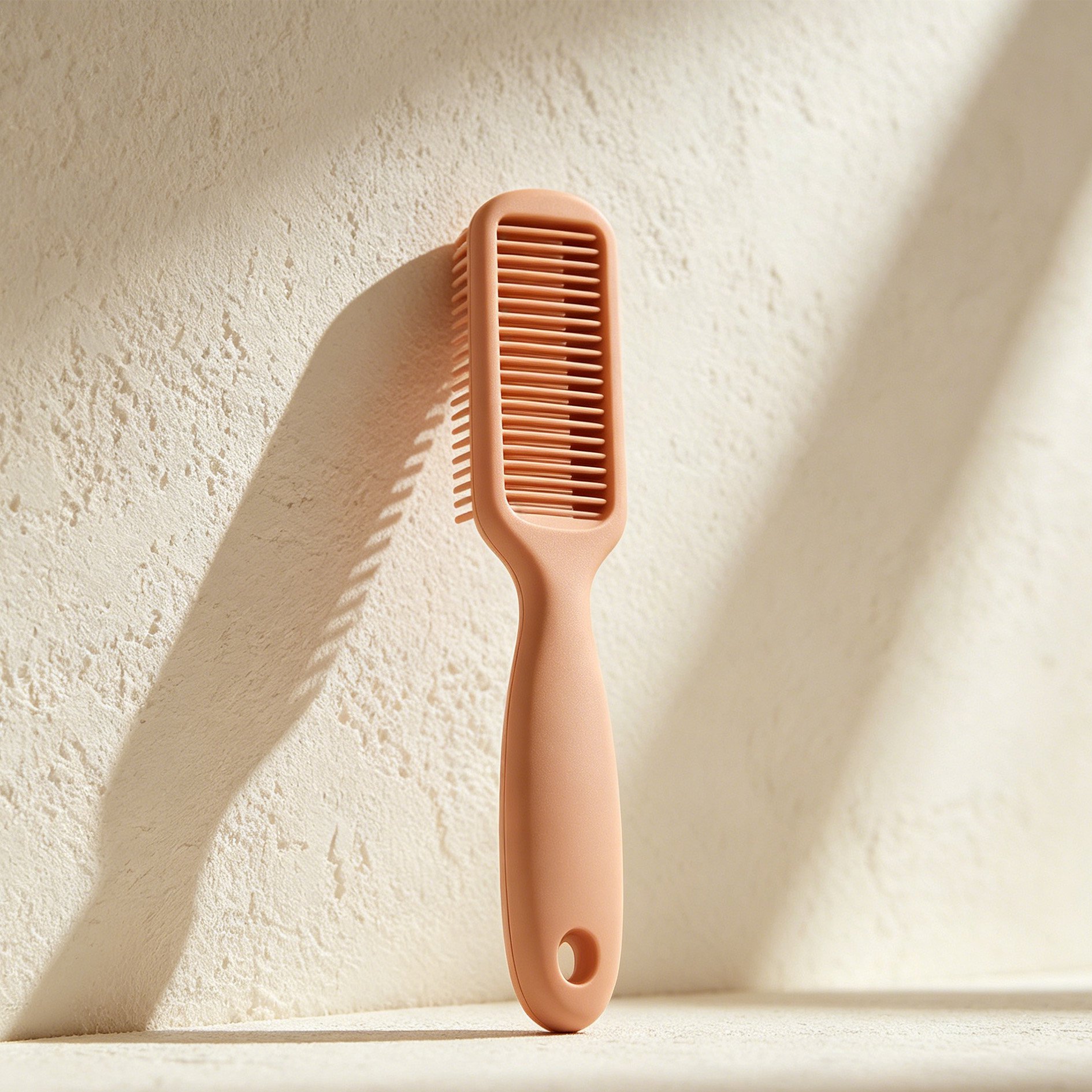 Home hair smoothing comb