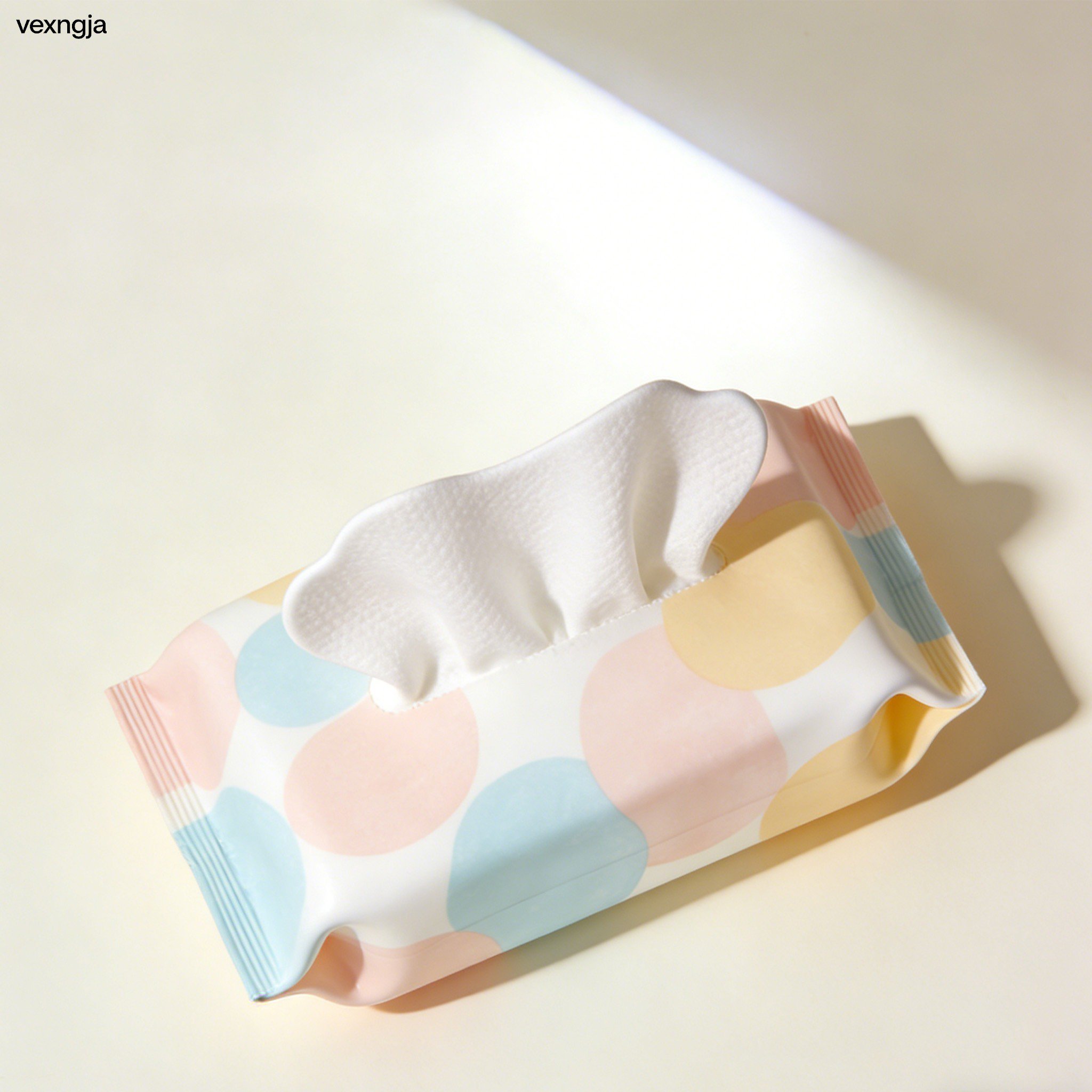 Cotton soft pull-out face towels (5 packs)