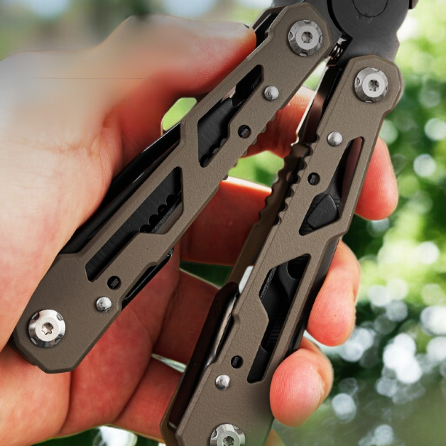 아웃도어 휴대용 접이식 다용도 공구집게 접이식 스테인리스 접이식 휴대용 콤비네이션 비트