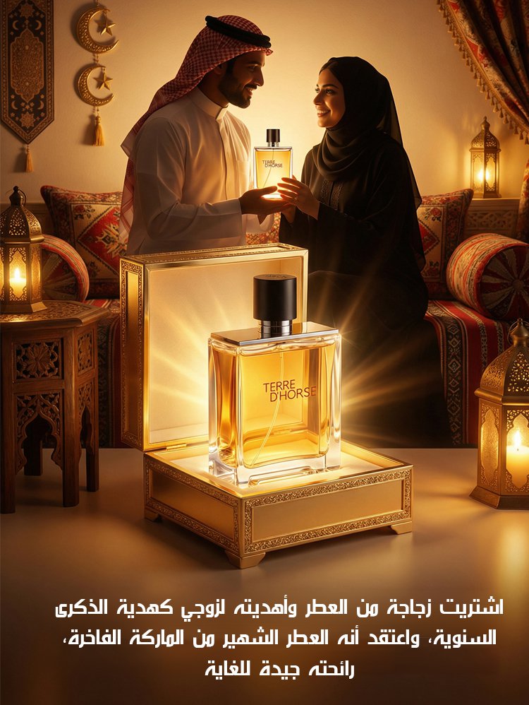 عطر راقي ثقيل رجالي برائحة تدوم طويلا(إطلاق حصري فاخر للشرق الأوسط)