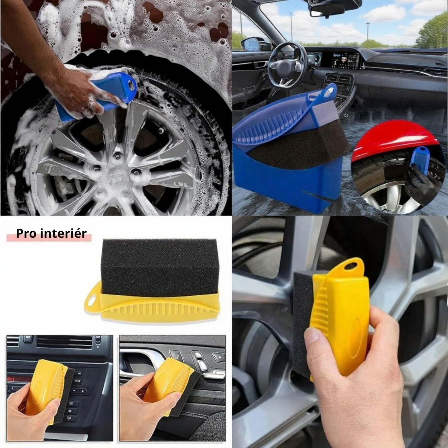 Leštící houba pro auto