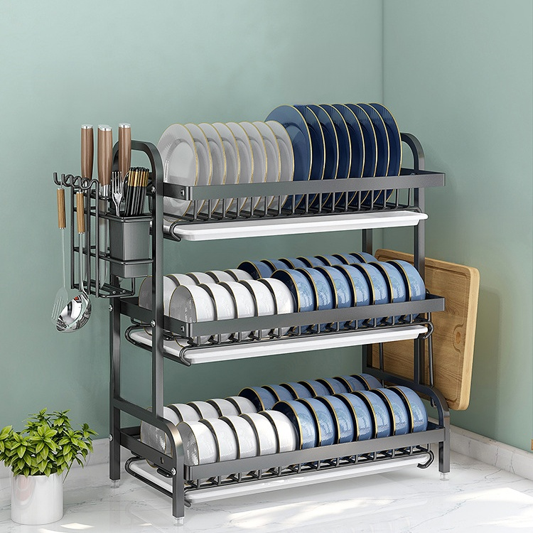 Multifunktionaler Küchenständer für Schalen und Essstäbchen