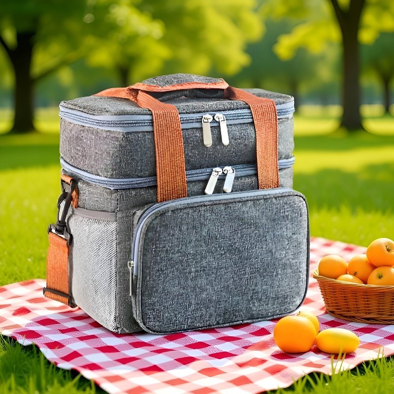 방수 및 보온 기능이 있는 크로스바디 런치백