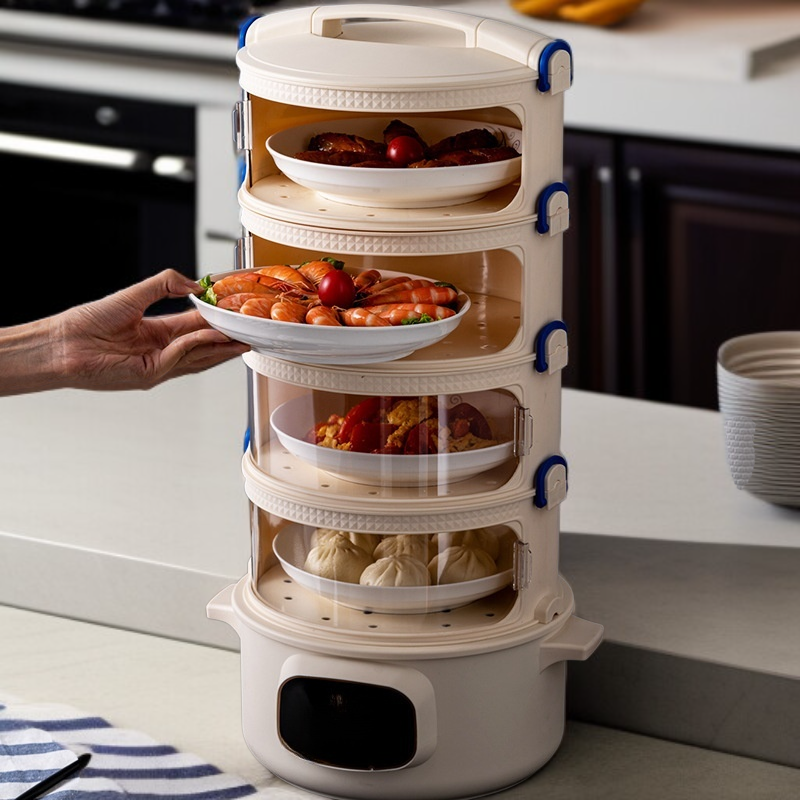 주방 가열 다층 보온 밥덮개