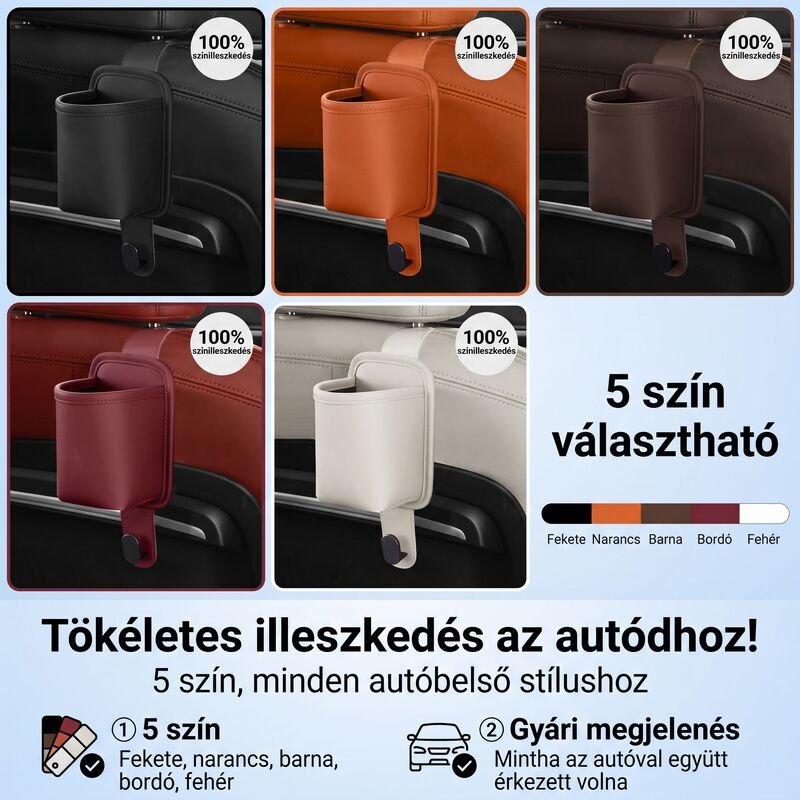 Autós ülés háttámla tároló táska