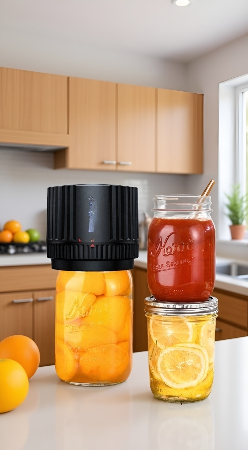 食品を新鮮に保存する真空パックの写真