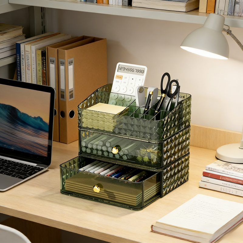 Home Multi-functional Makeup Organizer Box