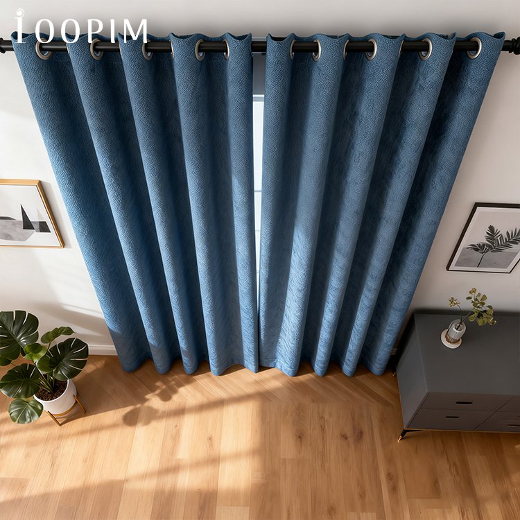 ผ้าม่านสองชิ้นสำหรับบ้าน