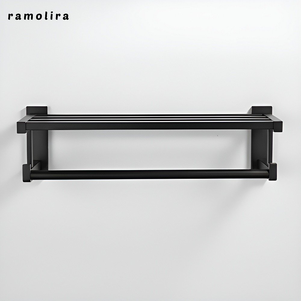 타올걸이 펀치프리 욕실수납장 (3개)