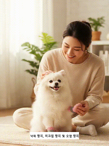 [3초컷] 절대 안 벗겨지는 초경량 강아지 메쉬 샌들 (화상/미끄럼방지)