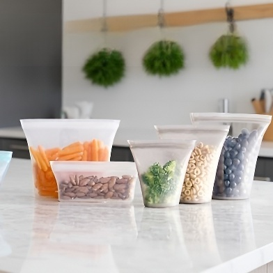 シリコンフードフレッシュバッグ