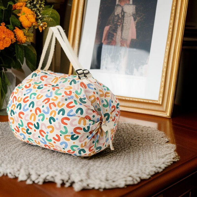 丈夫な素材のエコバッグ 男女兼用トートバッグ