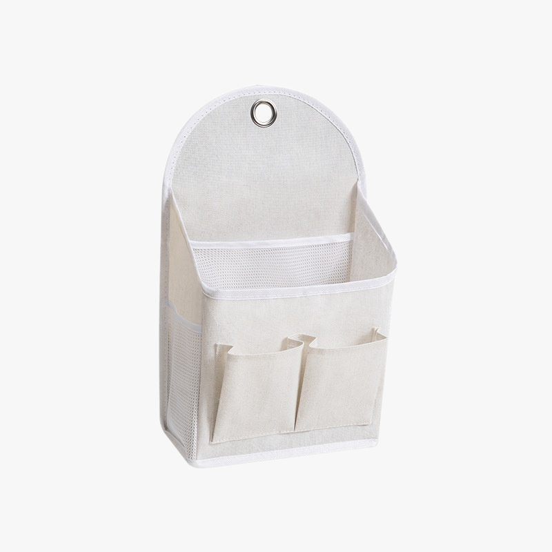 Bolsa de almacenamiento colgante para puerta de tapiz