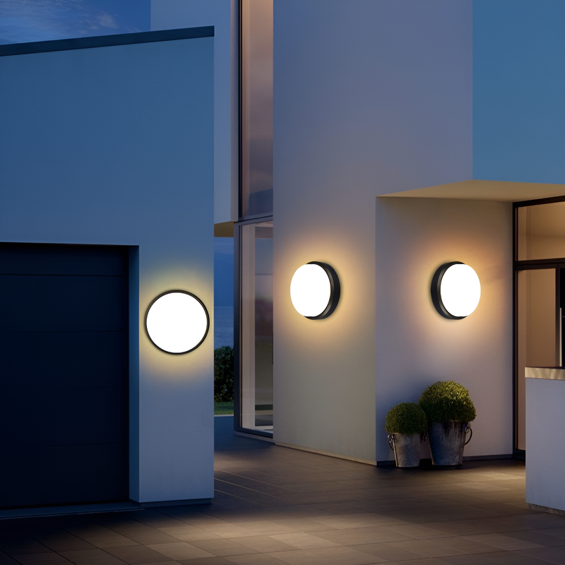 Waterproof Oval LED Ceiling & Wall Light for Bathroom and Balcony
