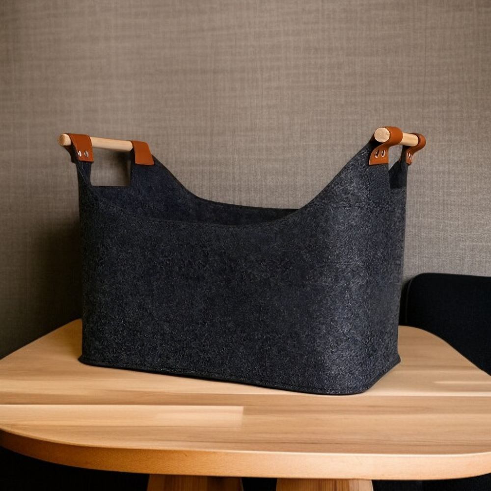 フェルト製ショッピングバッグ