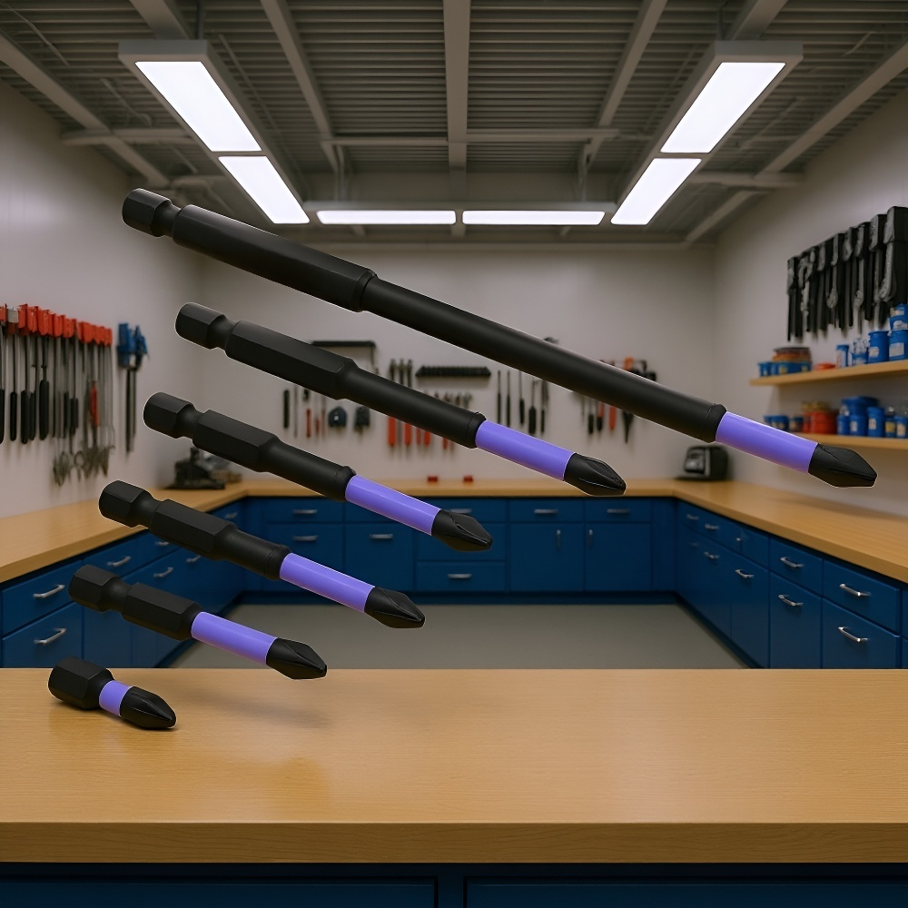 Silný magnetický elektrický vrták, domácí S2 ocelový protiskluzový bit