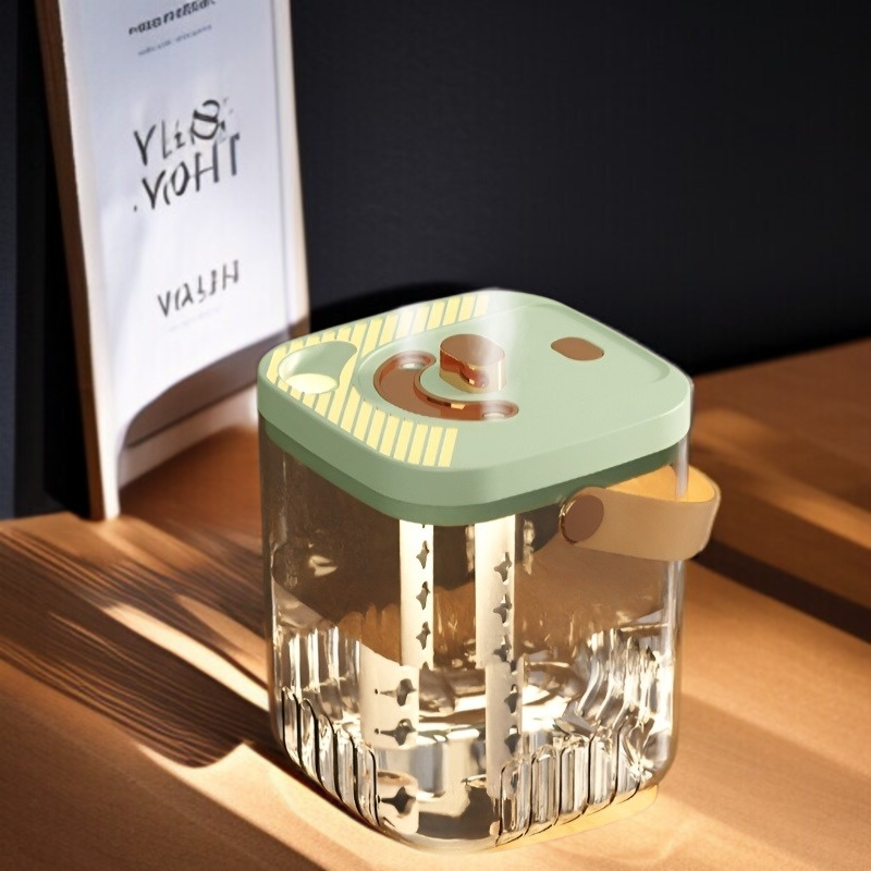 가정용 임산부 침실 소형 공기 청정 투명 무음 항습 가습기