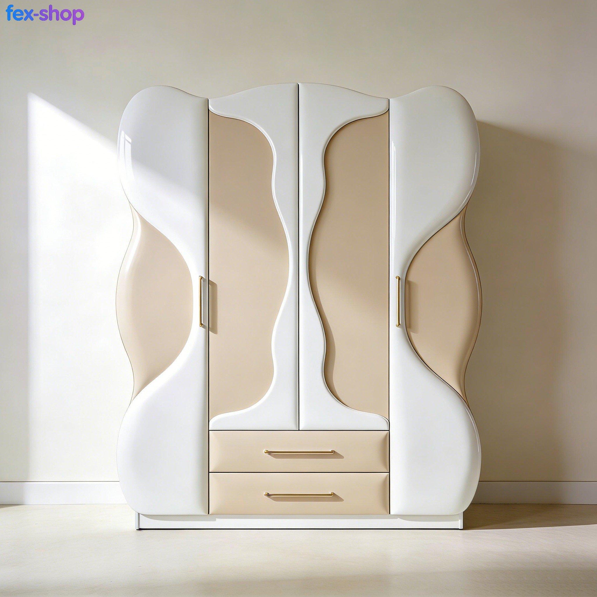 모던 미니멀리스트 옷장