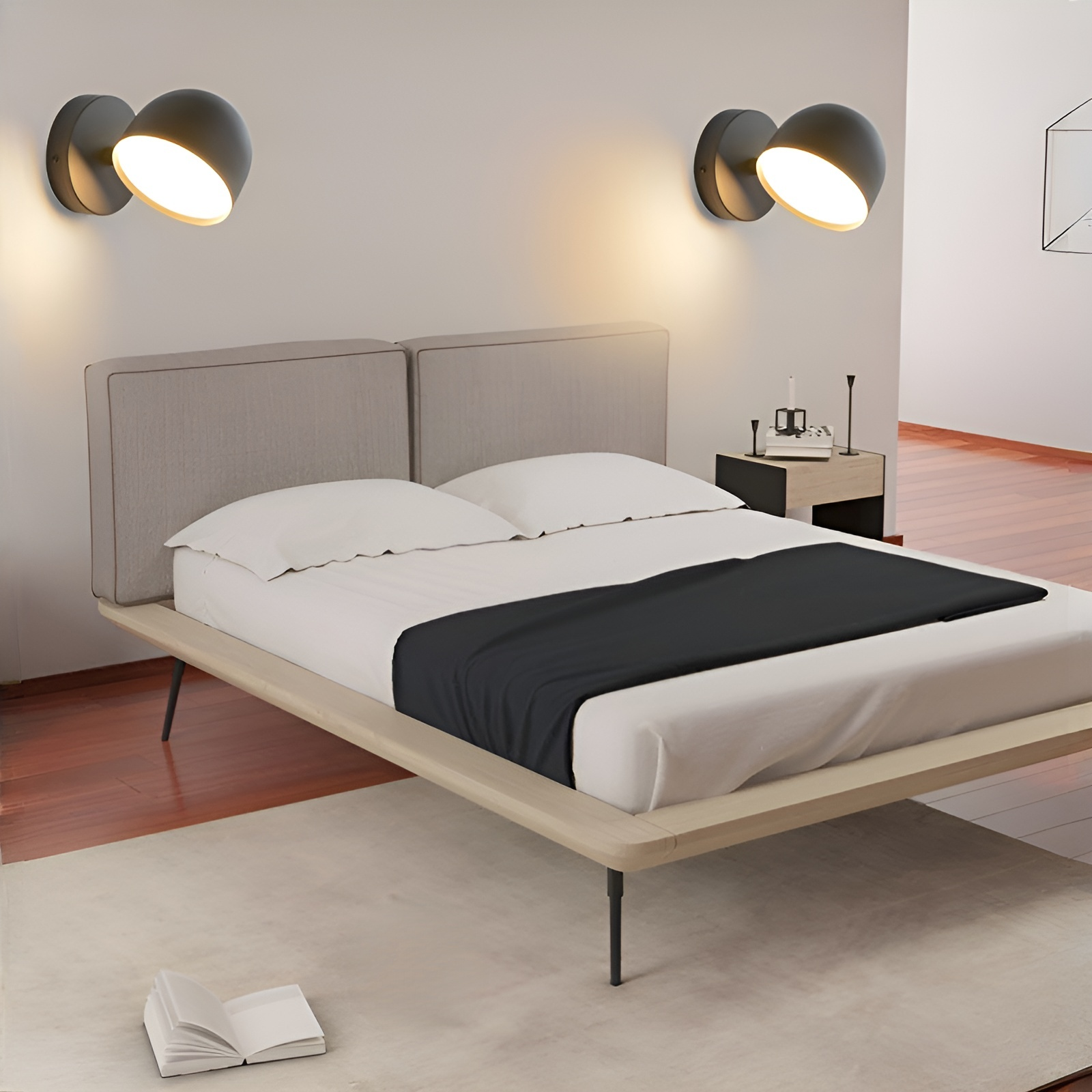 現代室內壁燈智能觸摸無極調光