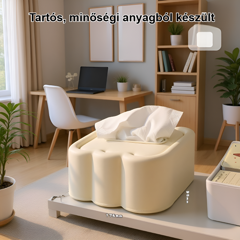 Asztali papírzsebkendődoboz