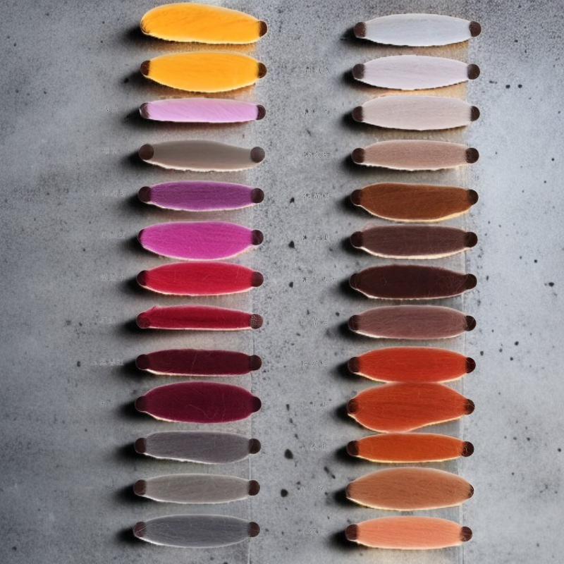 감각 발달을 돕는 울펠트로 장난감