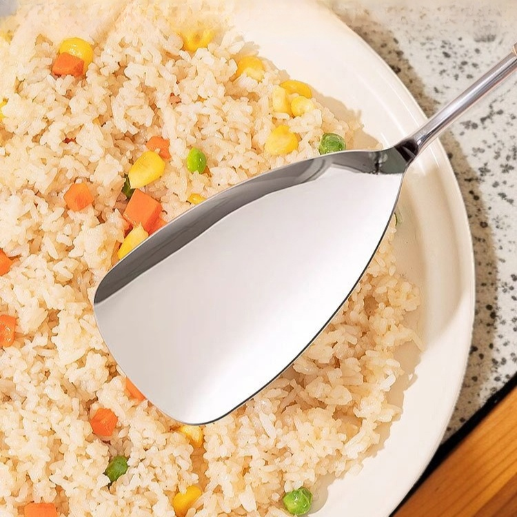 호두나무 긴 손잡이 국자 국자 주방 조리 다용도 국자 샤브샤브 국자