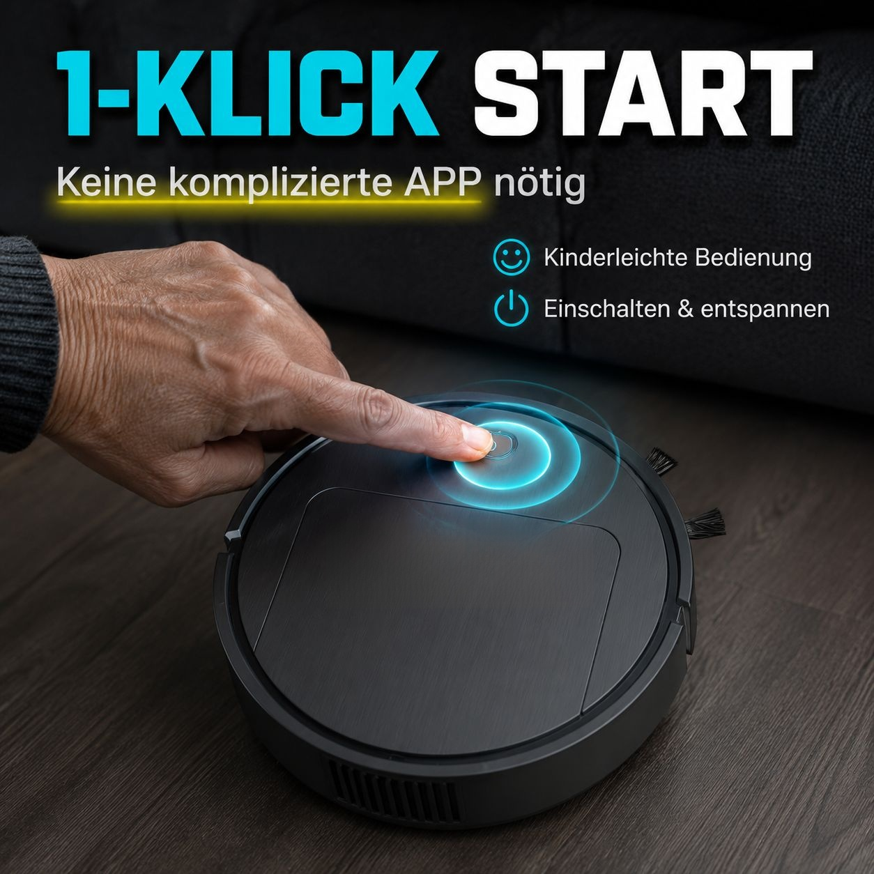 Vollautomatischer Reinigungsroboter für Küche und Haushalt