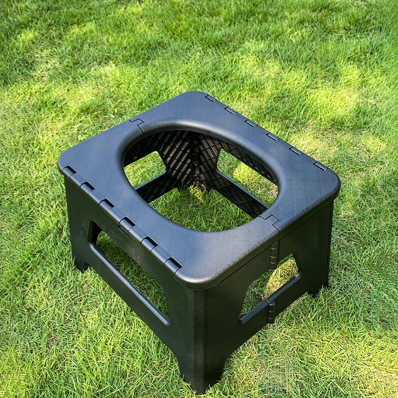 キャンプ用緊急トイレ用踏み台