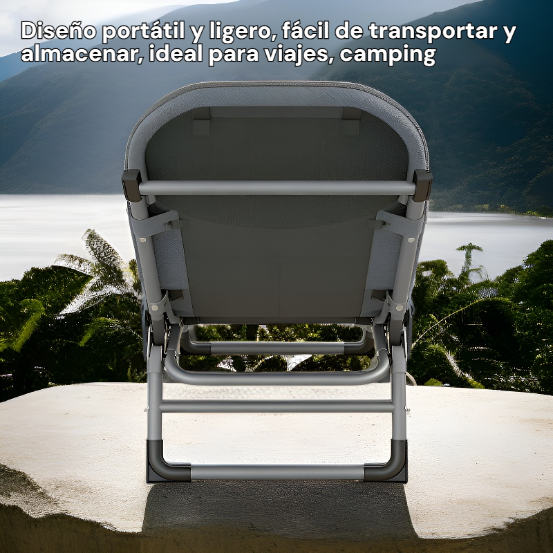 Cama Plegable Portátil de Uso Múltiple para Exterior