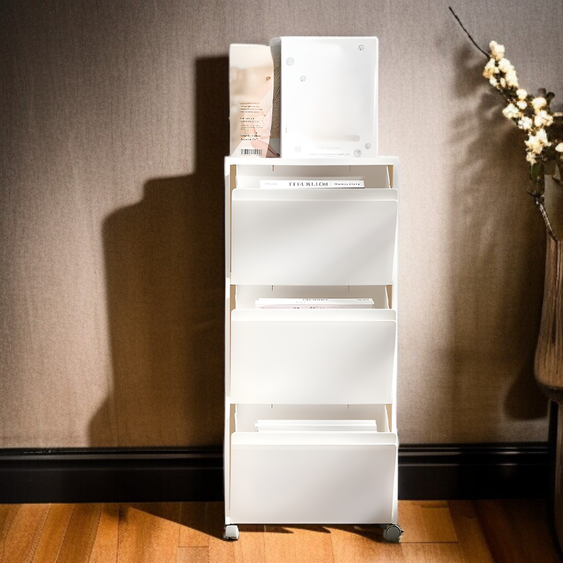 収納キャビネット 家庭用 リビングルーム 車輪付き 可動式収納キャビネット おもちゃ収納キャビネット スナックキャビネット キッチンとバスルーム収納キャビネット