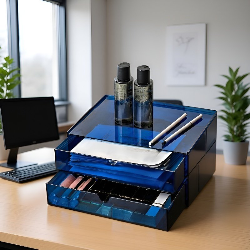 Nordic style desktop shelf