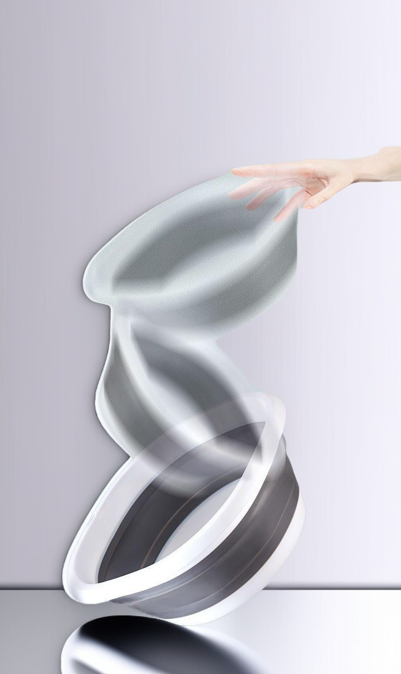 持ち運びに便利なハンドル付き洗面台