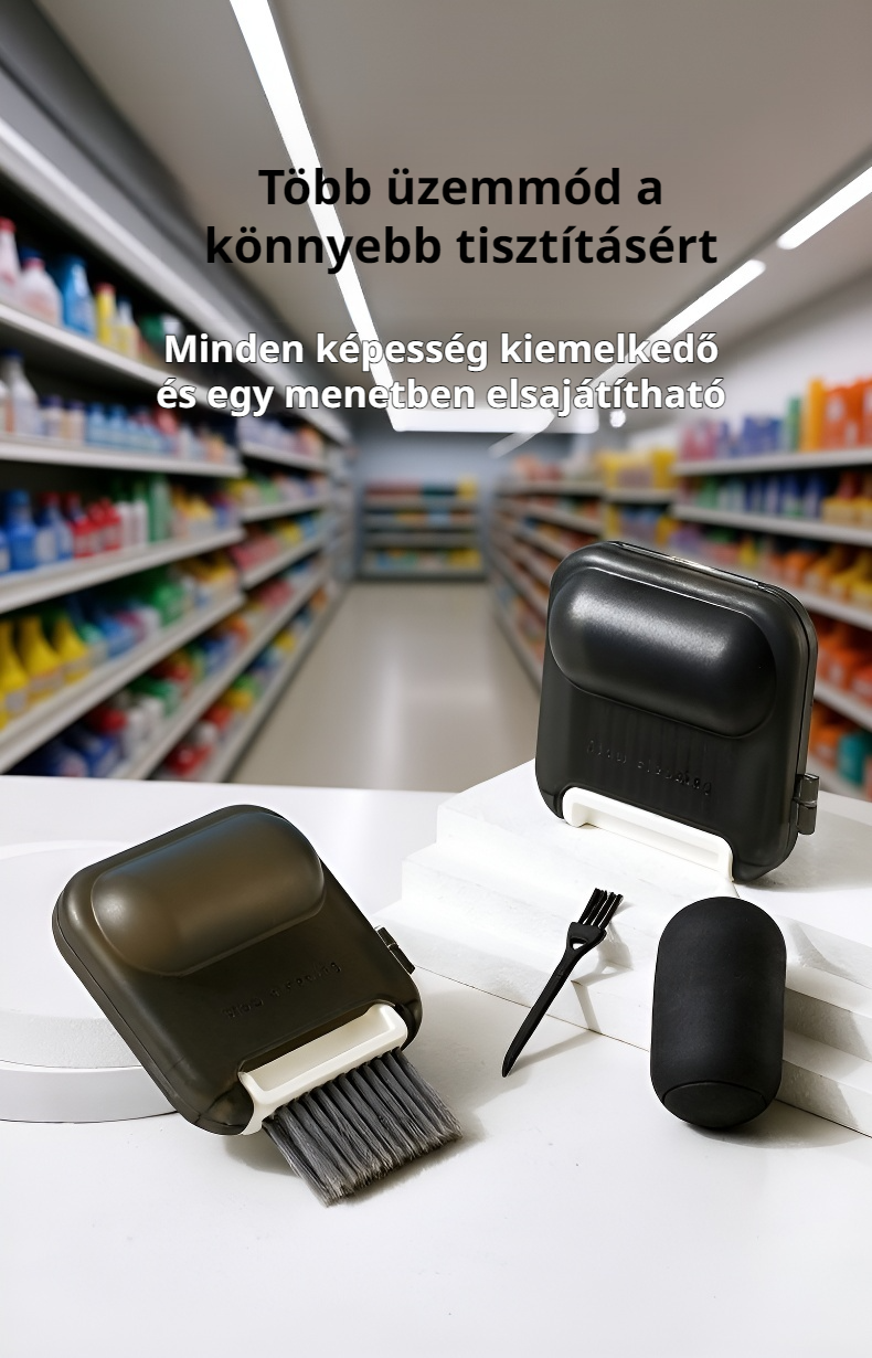 Kefe lencsék és billentyűzetek tisztítására