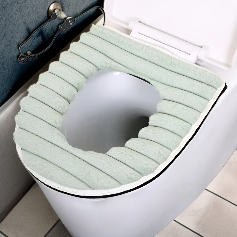 USBスマート暖房便座カバー冬用高品質ラビットダウンユニバーサルシートクッション