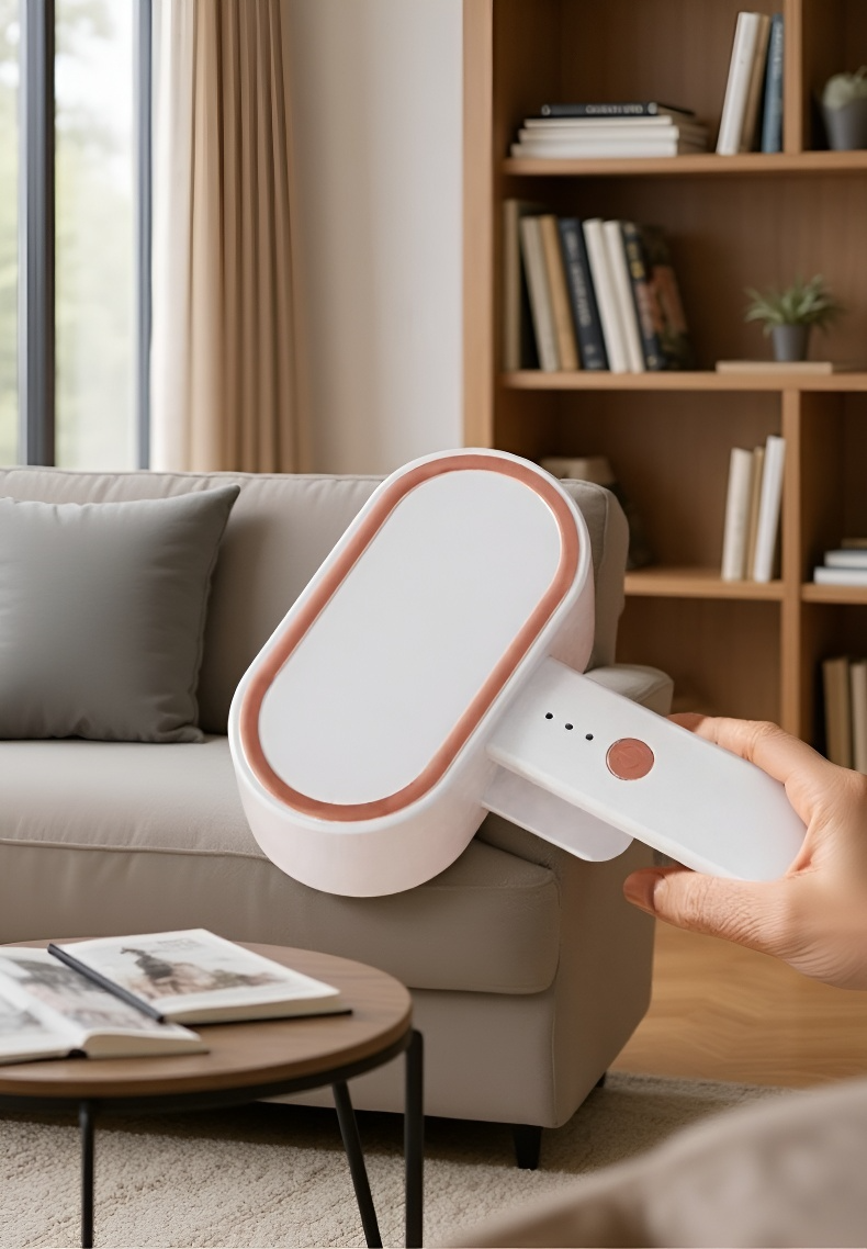 Eliminador de pelusas con doble cabezal innovador