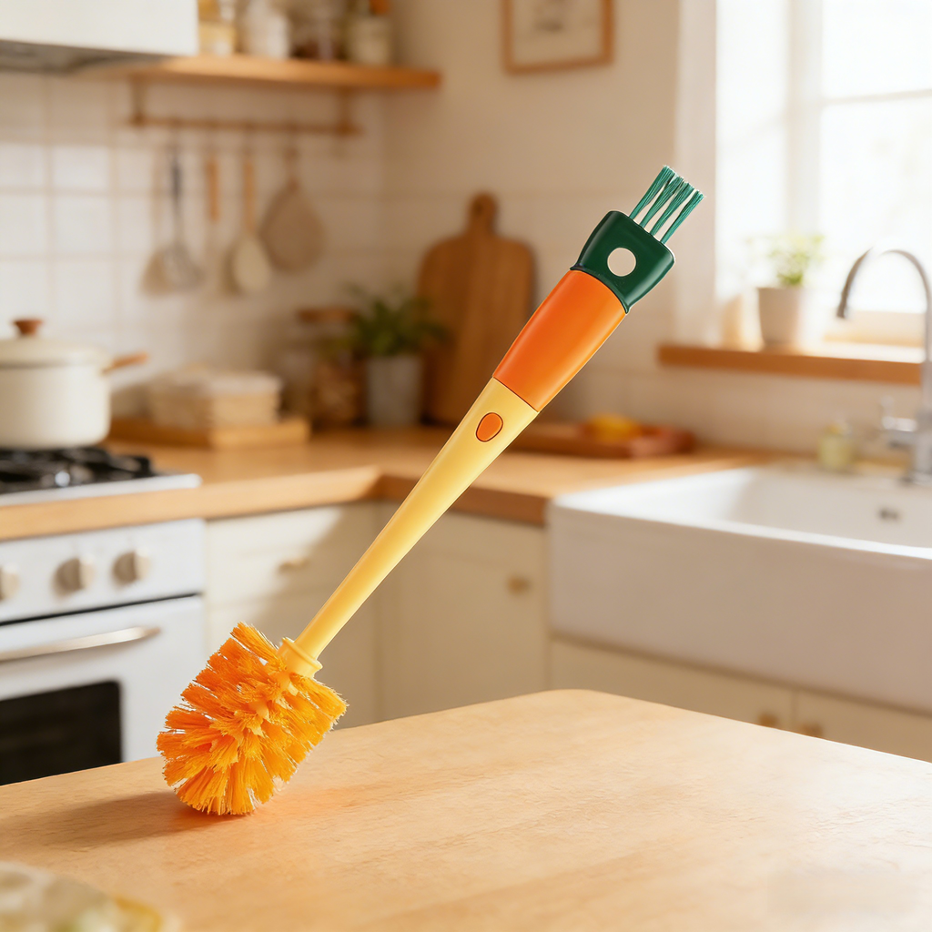 Multi-functional cleaning brush