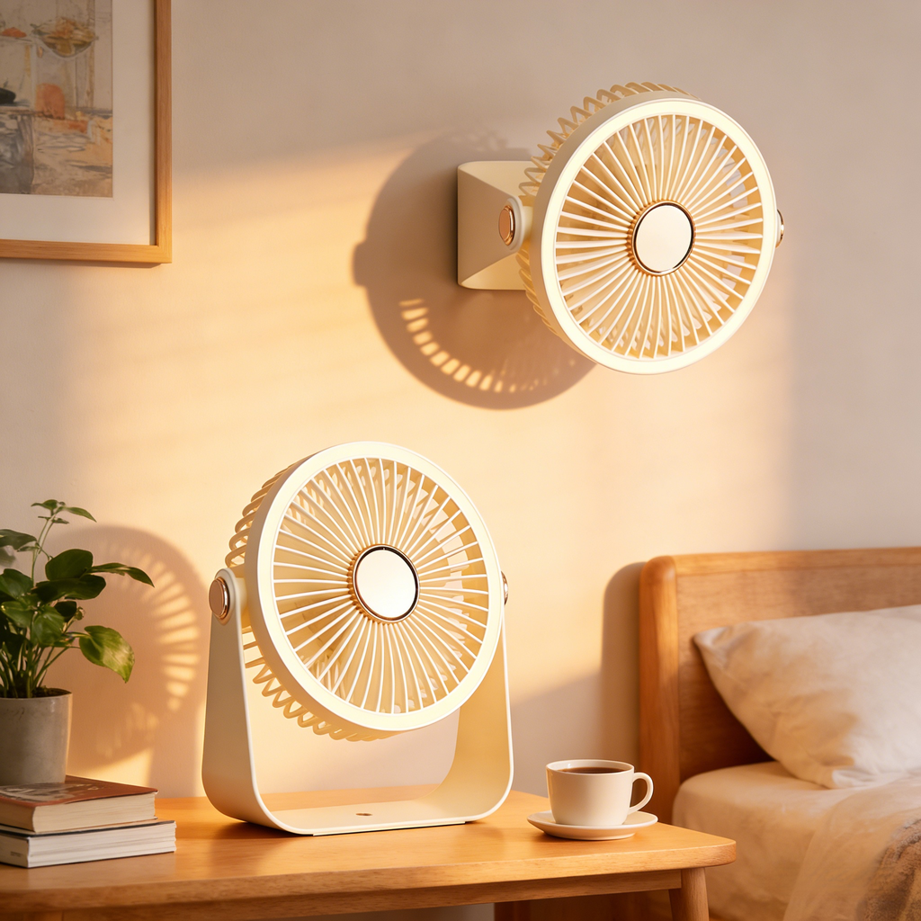 USBデスクトップミニ扇風機 小型携帯充電式ファン