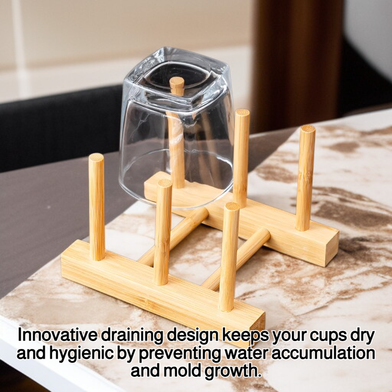 Draining cup holder