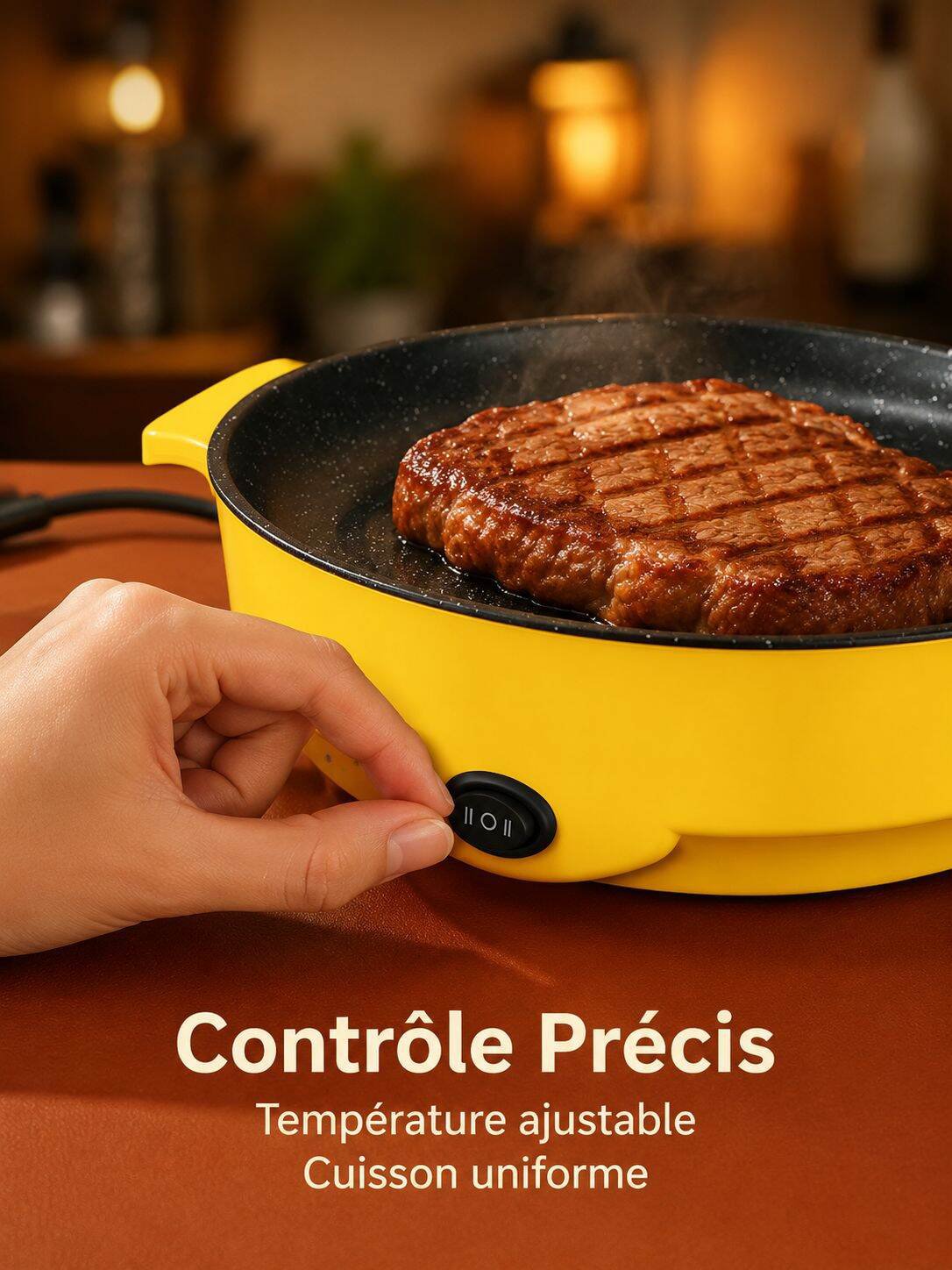 Gril électrique multifonction pour la maison
