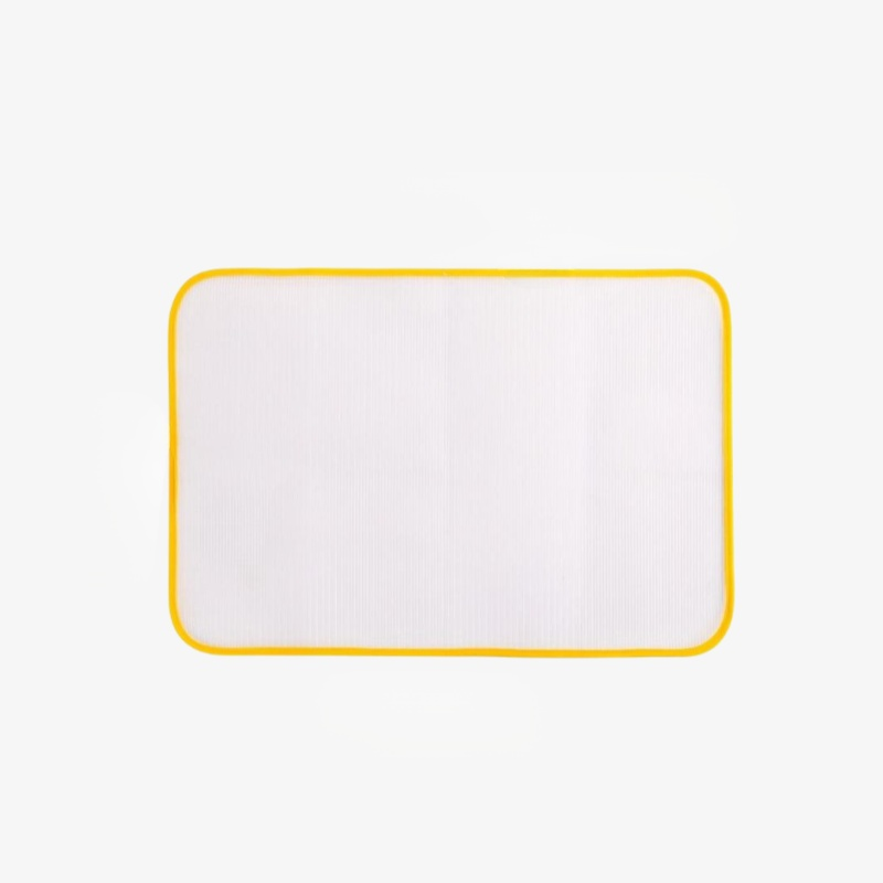 Ironing board accessory with protective insulation