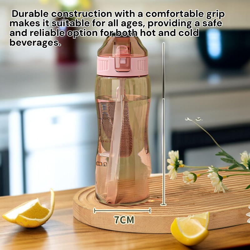 Durable High-temperature Resistant Visual Water Cup for Students and Adults