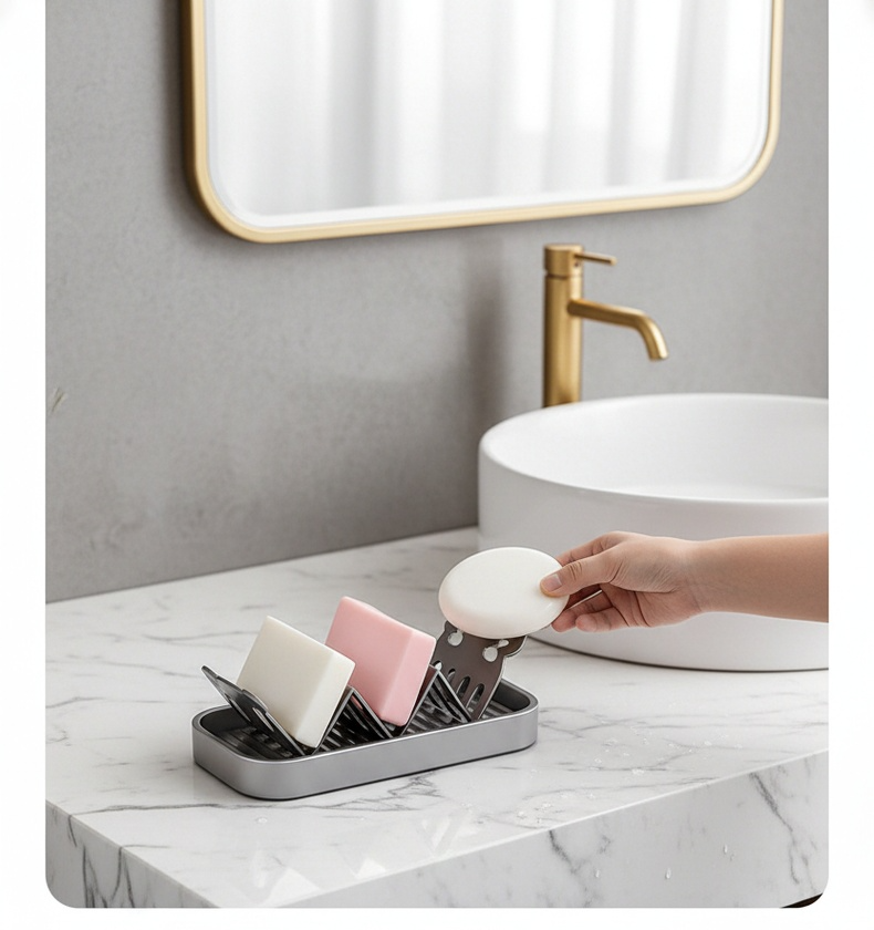 Porte-savon antirouille pour cuisine
