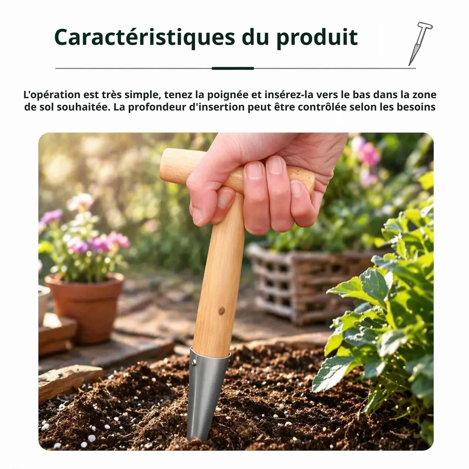 Perceuse de semis pour plantation précise