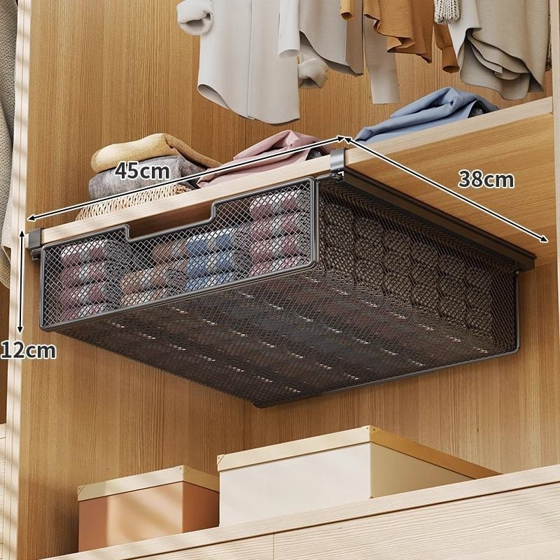 Pull out partition wardrobe