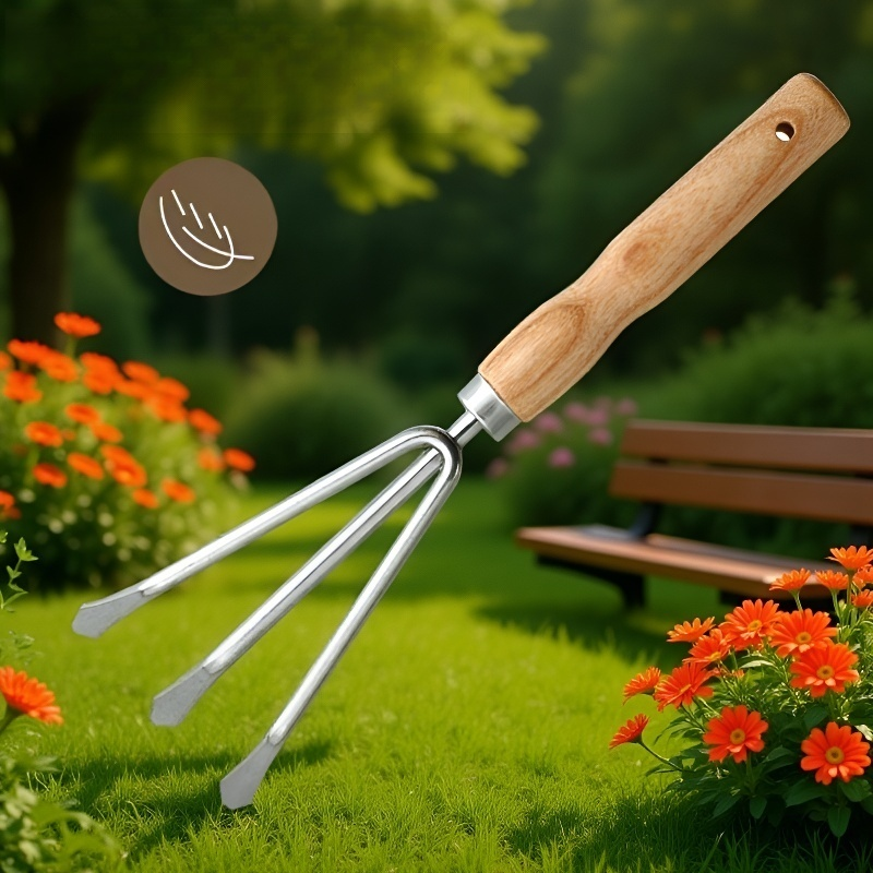 Herramientas de jardinería: palas para desherbar y aflojar la tierra