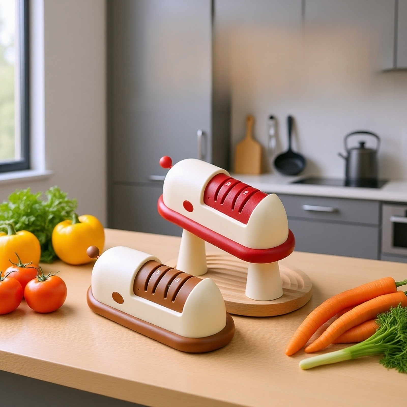 家庭用電動包丁研ぎ器 多機能砥石