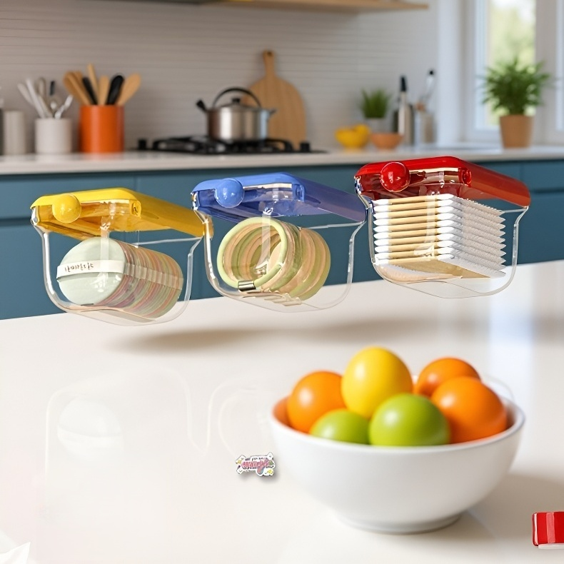 거울이 부착된 다기능 수납선반